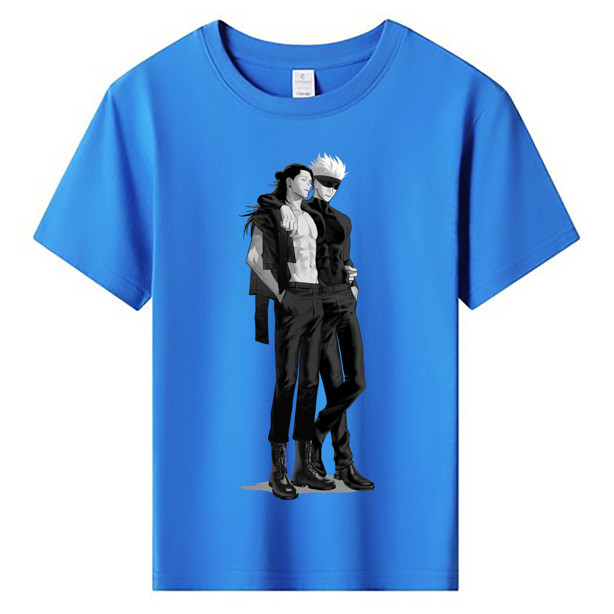 （画像用） 呪術廻戦 Jujutsu Kaisen 綿100％キッズTシャツ（フロントプリント）
